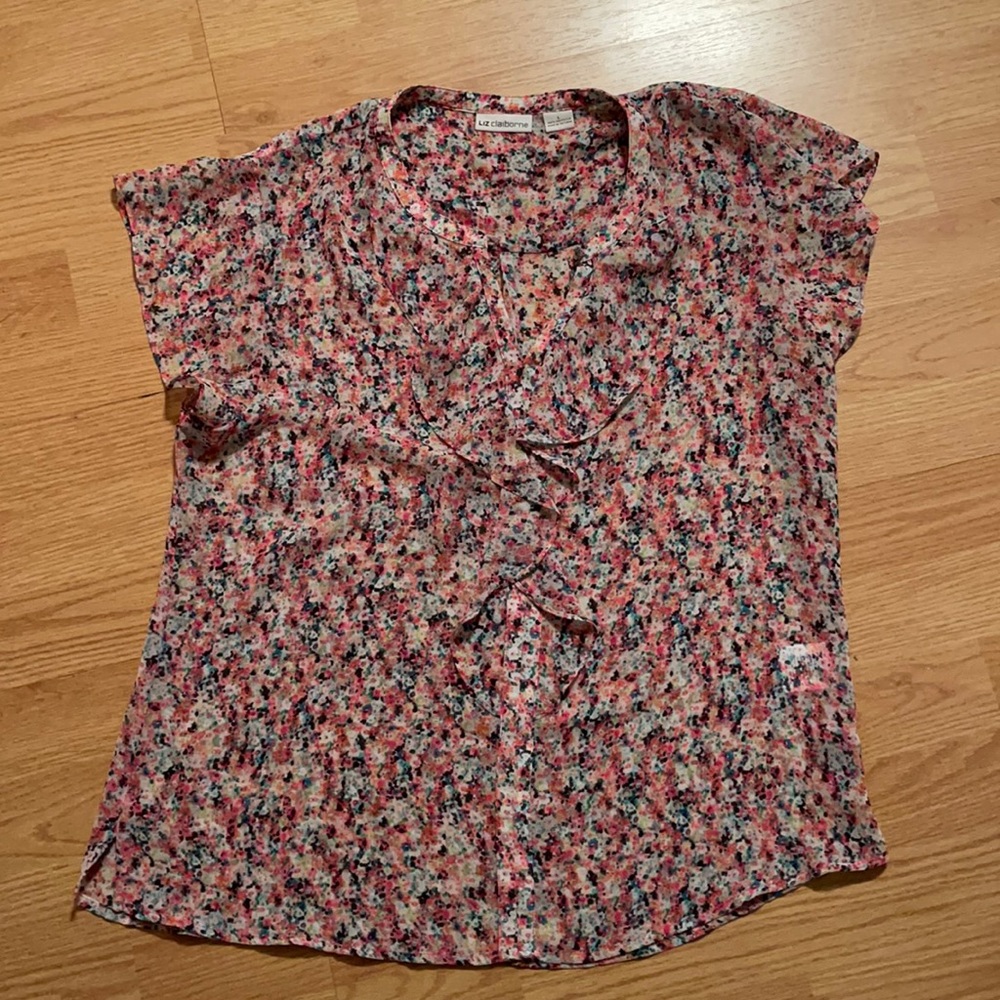 Floral Liz Claiborne Blouse